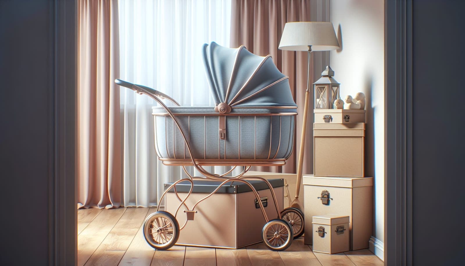 Stocker une poussette : propre, sec, accessible