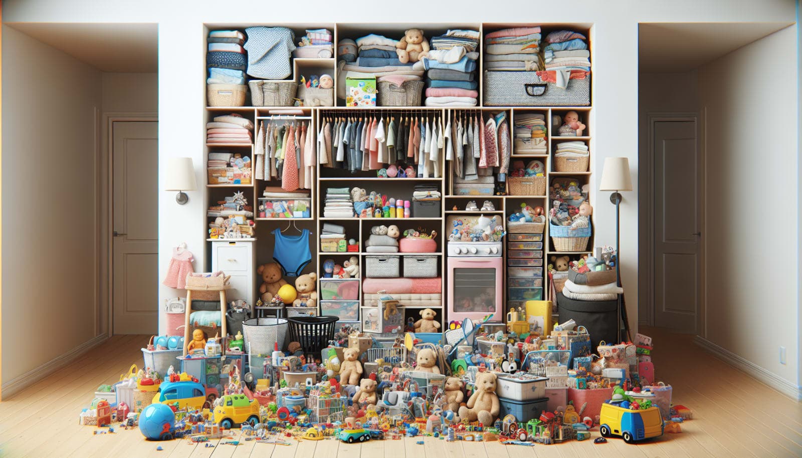 Stocker des jouets et affaires d’enfants sans stress