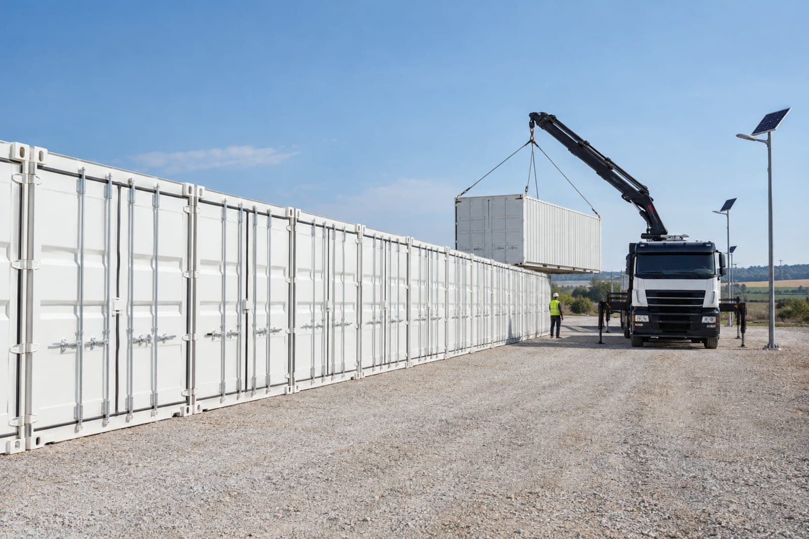 Livrer un container sur site occupé : FAQ logistique pro